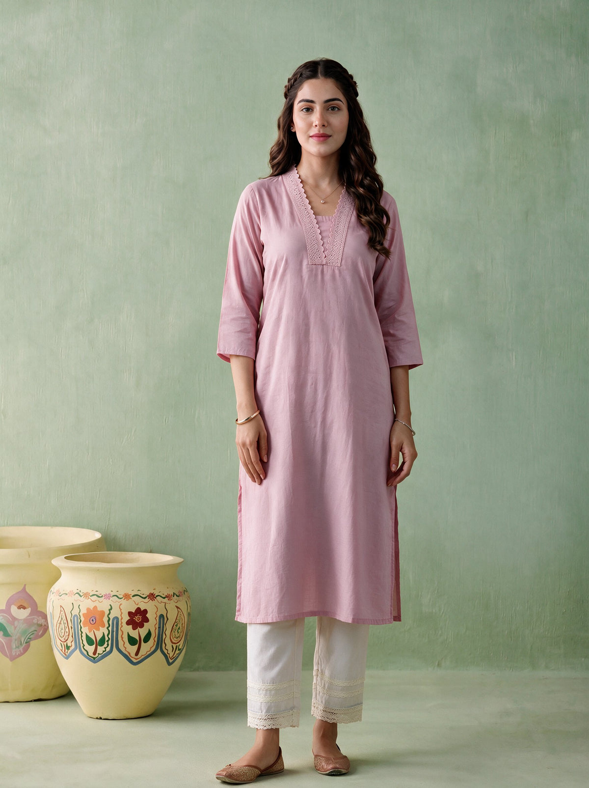 Juniper Women Dustymauve Kurta