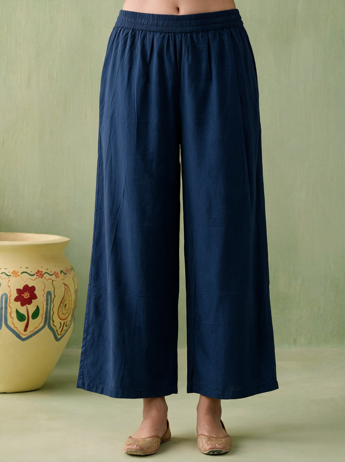 Juniper Women Steelblue Kurta & Pant