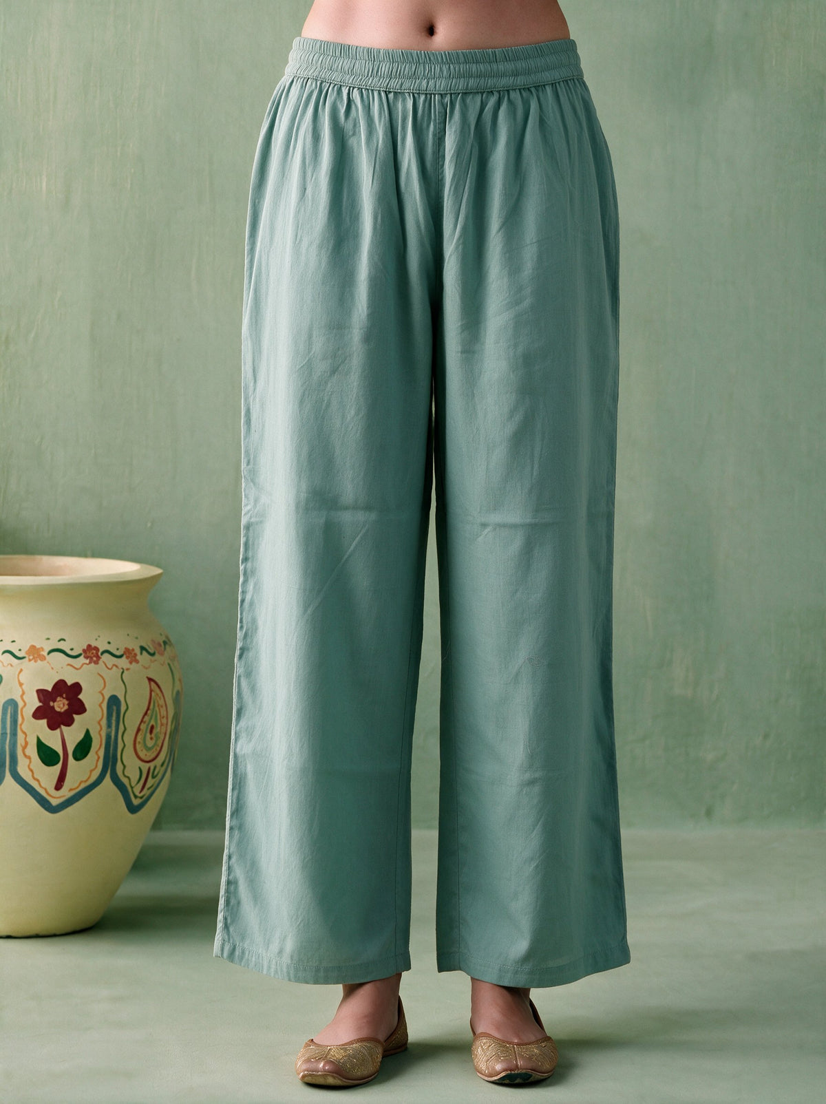 Juniper Women Mint Kurta & Pant