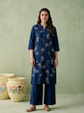 Juniper Women Teal Kurta & Pant