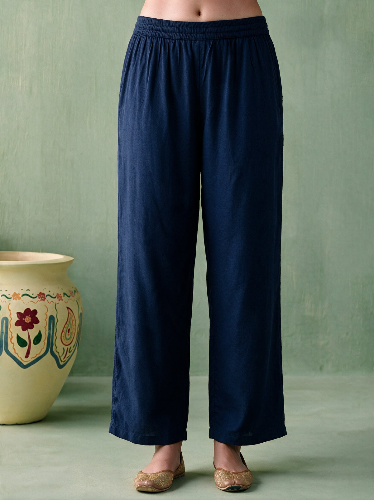 Juniper Women Teal Kurta & Pant