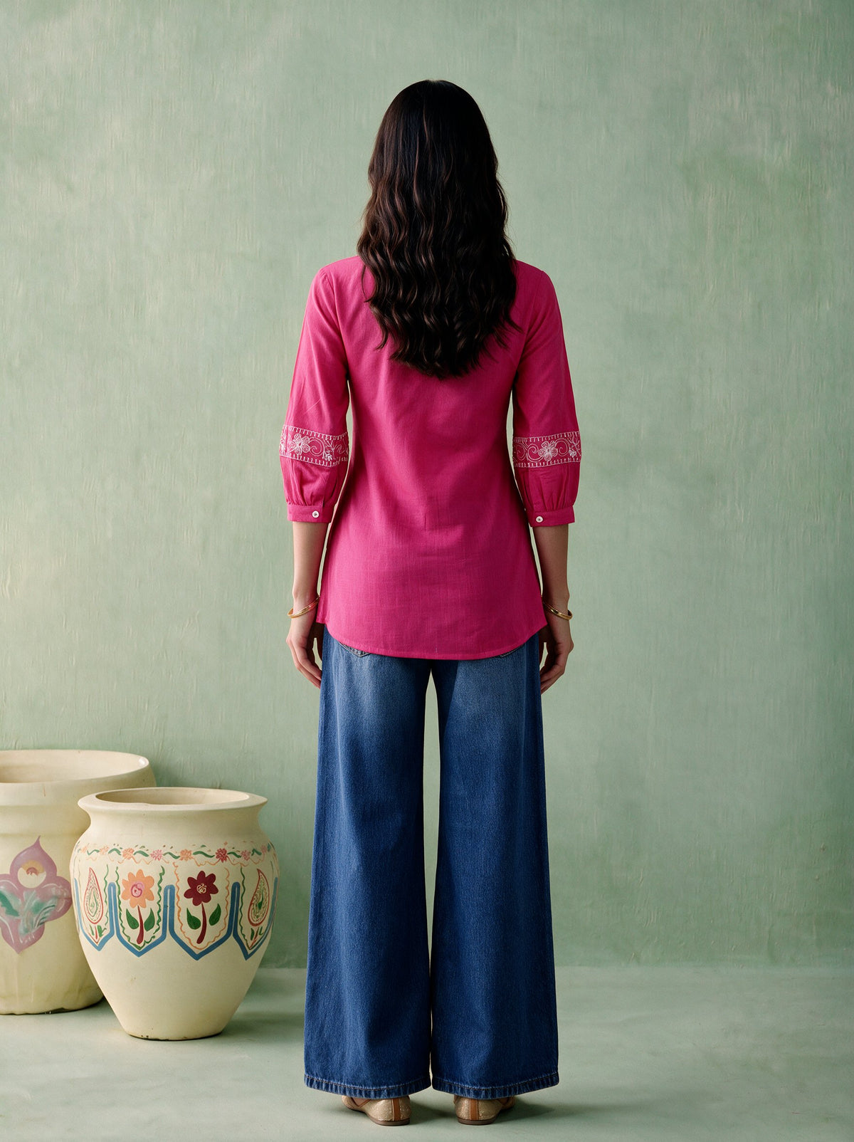 Juniper Women Fuchsia Tunic