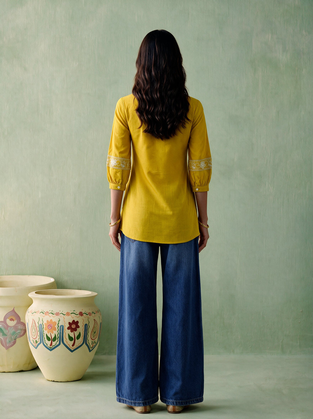 Juniper Women Gold Tunic