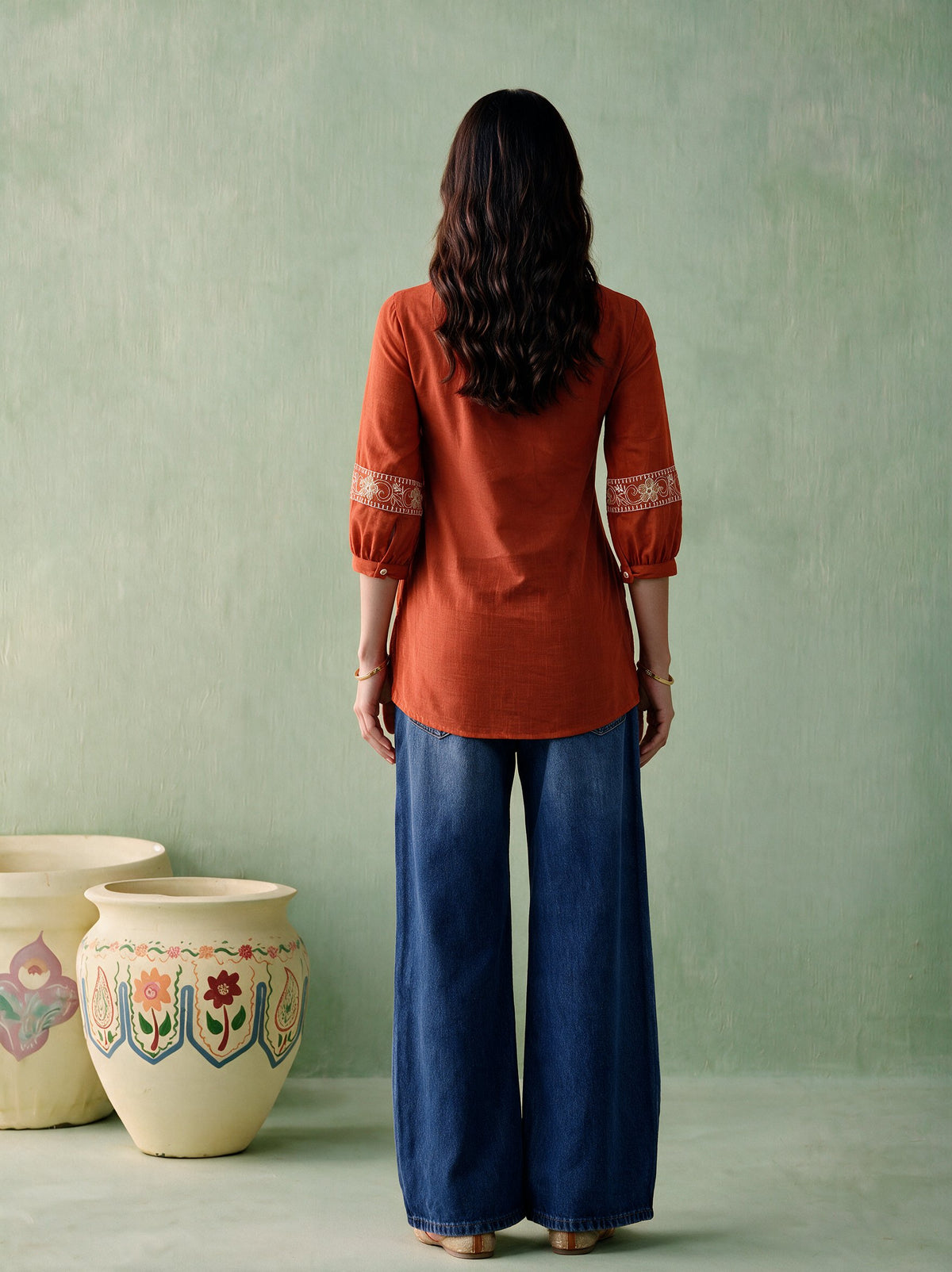 Juniper Women Rust Tunic