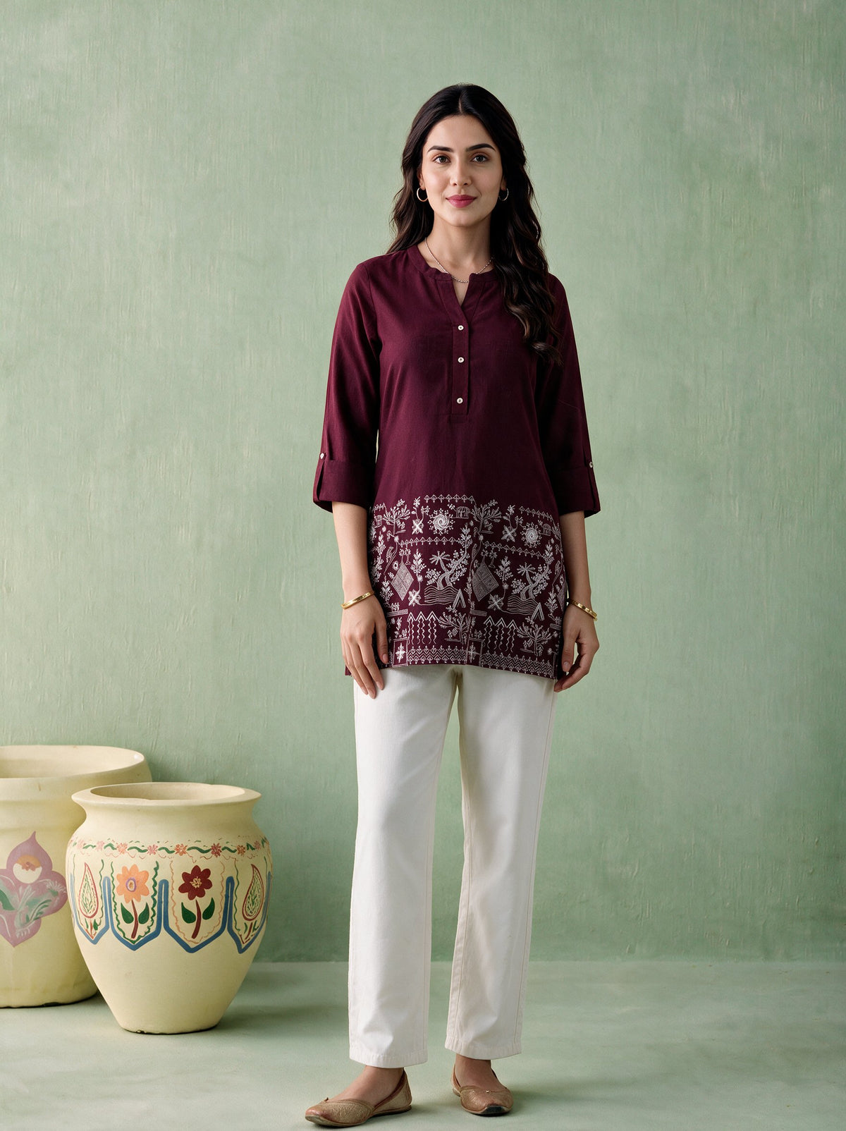 Juniper Women Brown Tunic