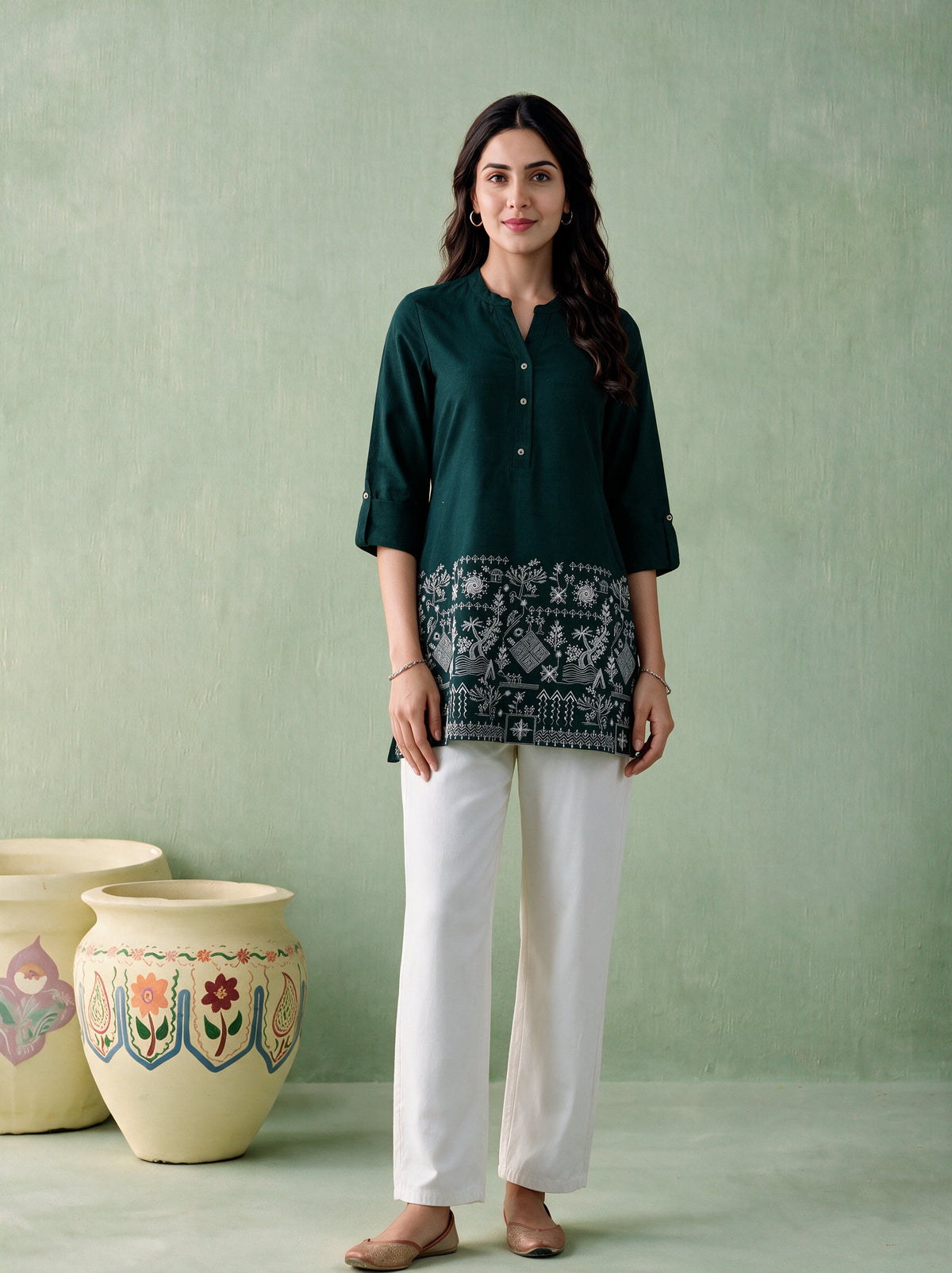 Juniper Women Jadegreen Tunic