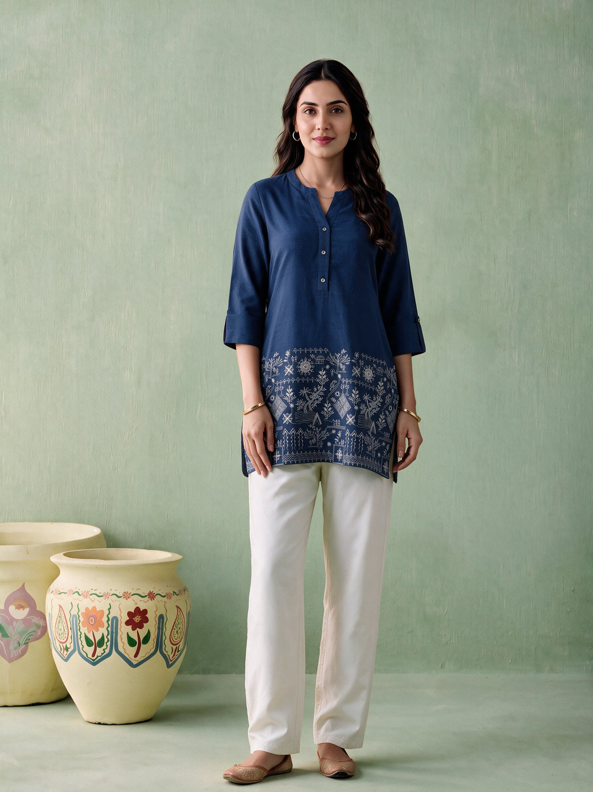 Juniper Women Steelblue Tunic