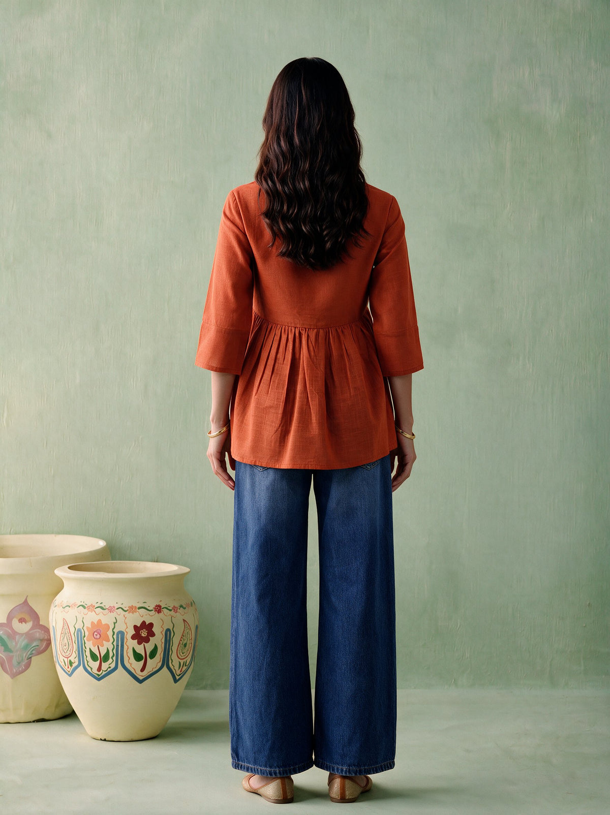 Juniper Women Rust Tunic