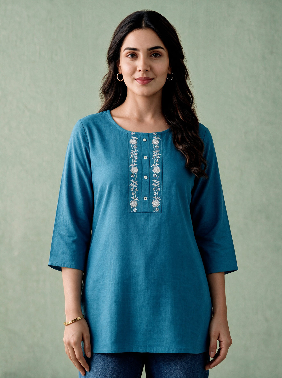 Juniper Women Powderblue Tunic