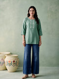 Juniper Women Sagegreen Tunic