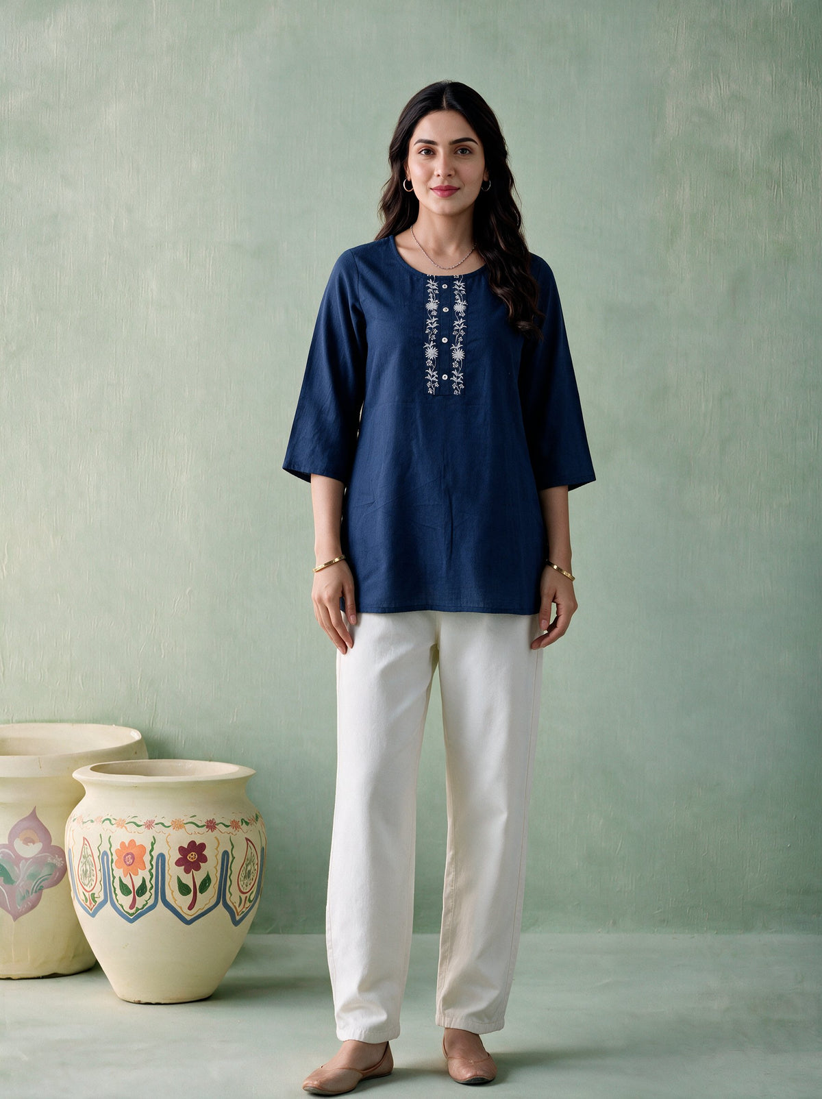 Juniper Women Steelblue Tunic