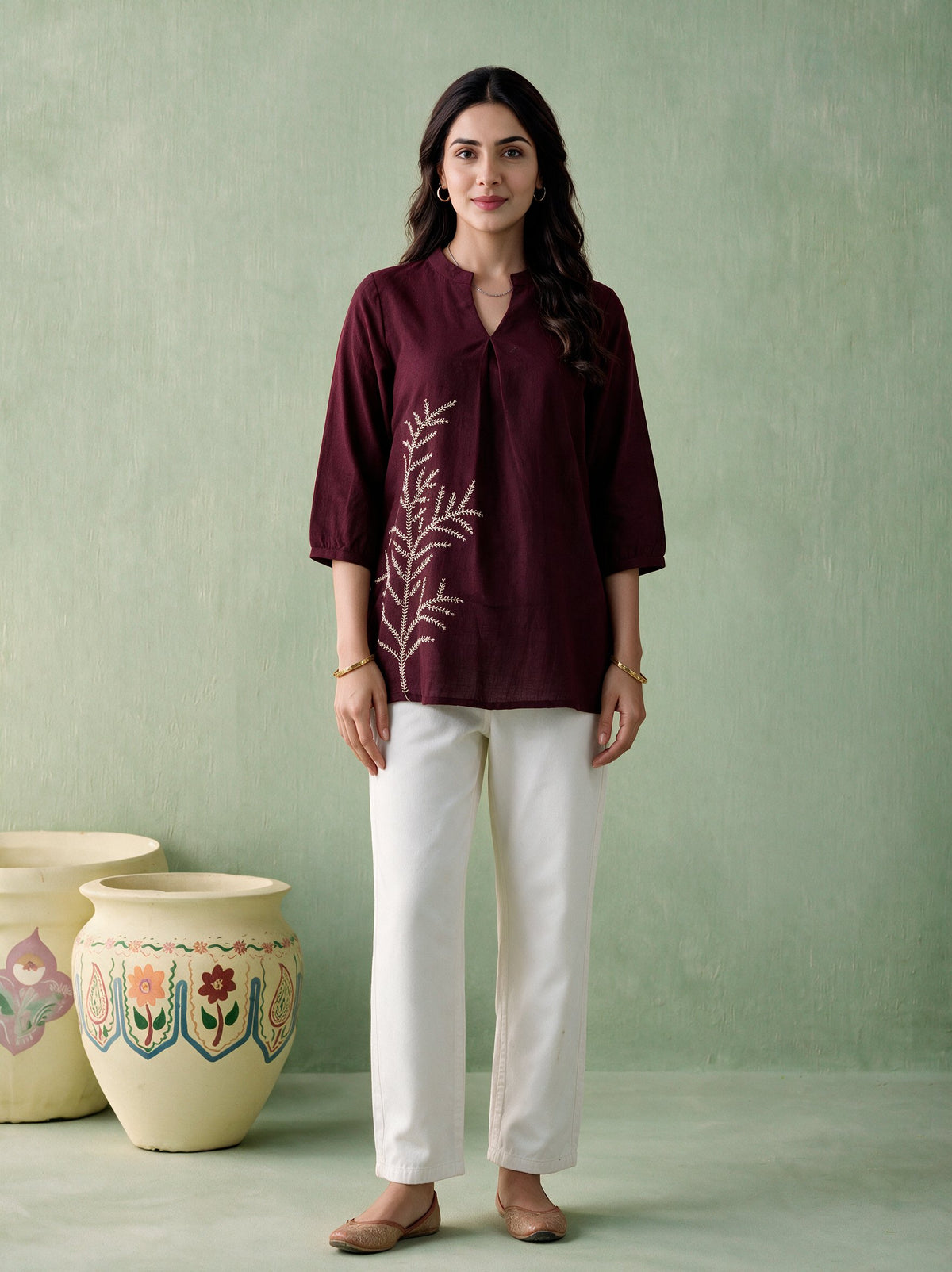 Juniper Women Brown Tunic