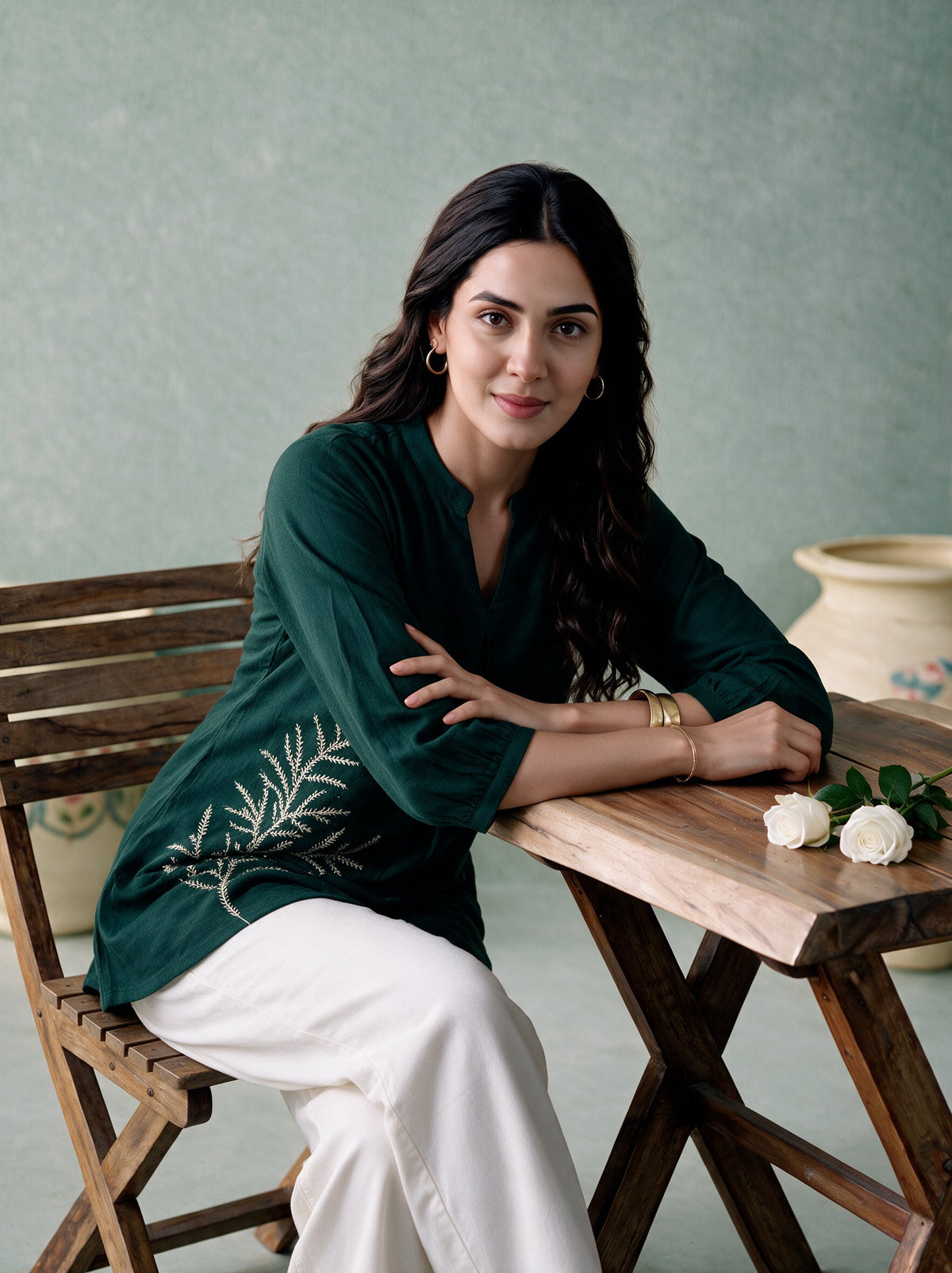 Juniper Women Jadegreen Tunic