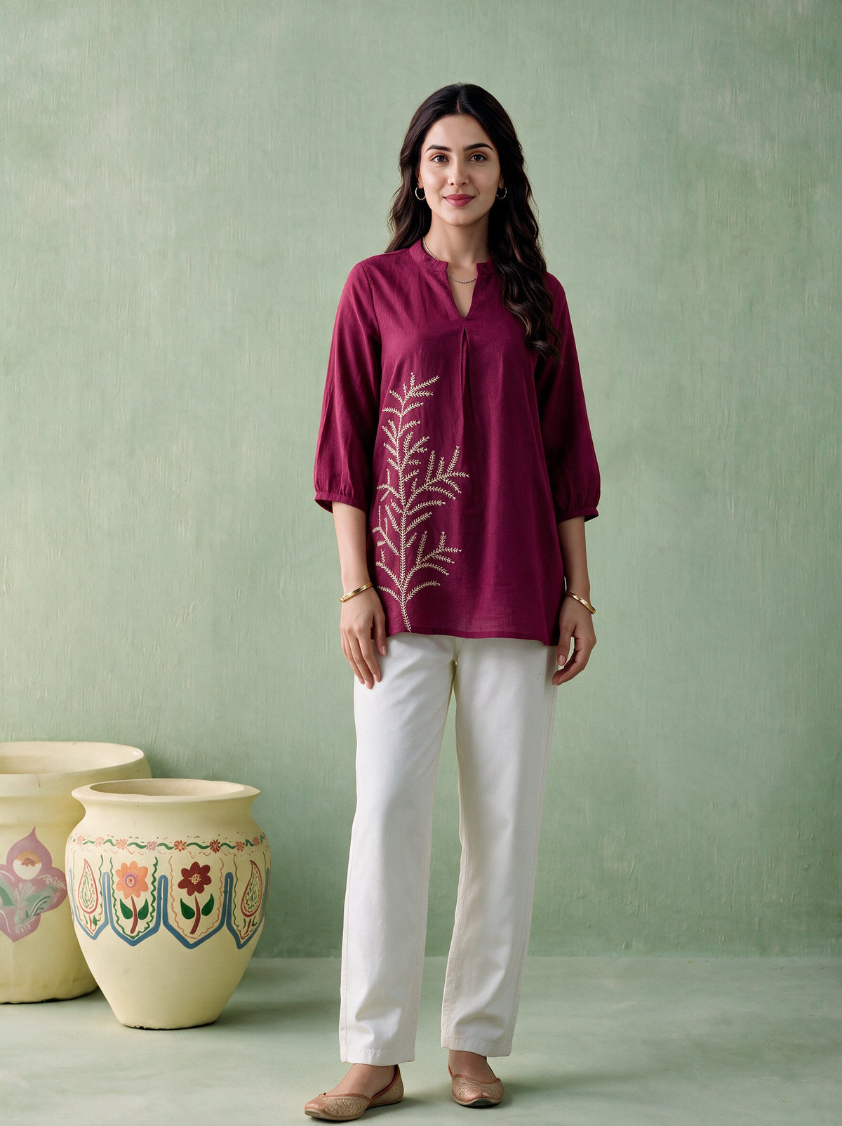 Juniper Women Plum Tunic