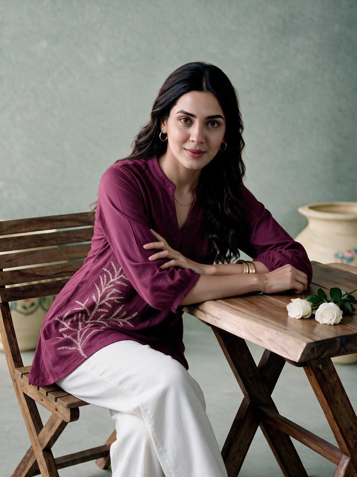 Juniper Women Plum Tunic