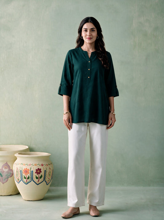 Juniper Women Jadegreen Tunic