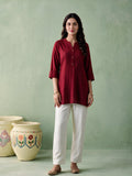Juniper Women Maroon Tunic