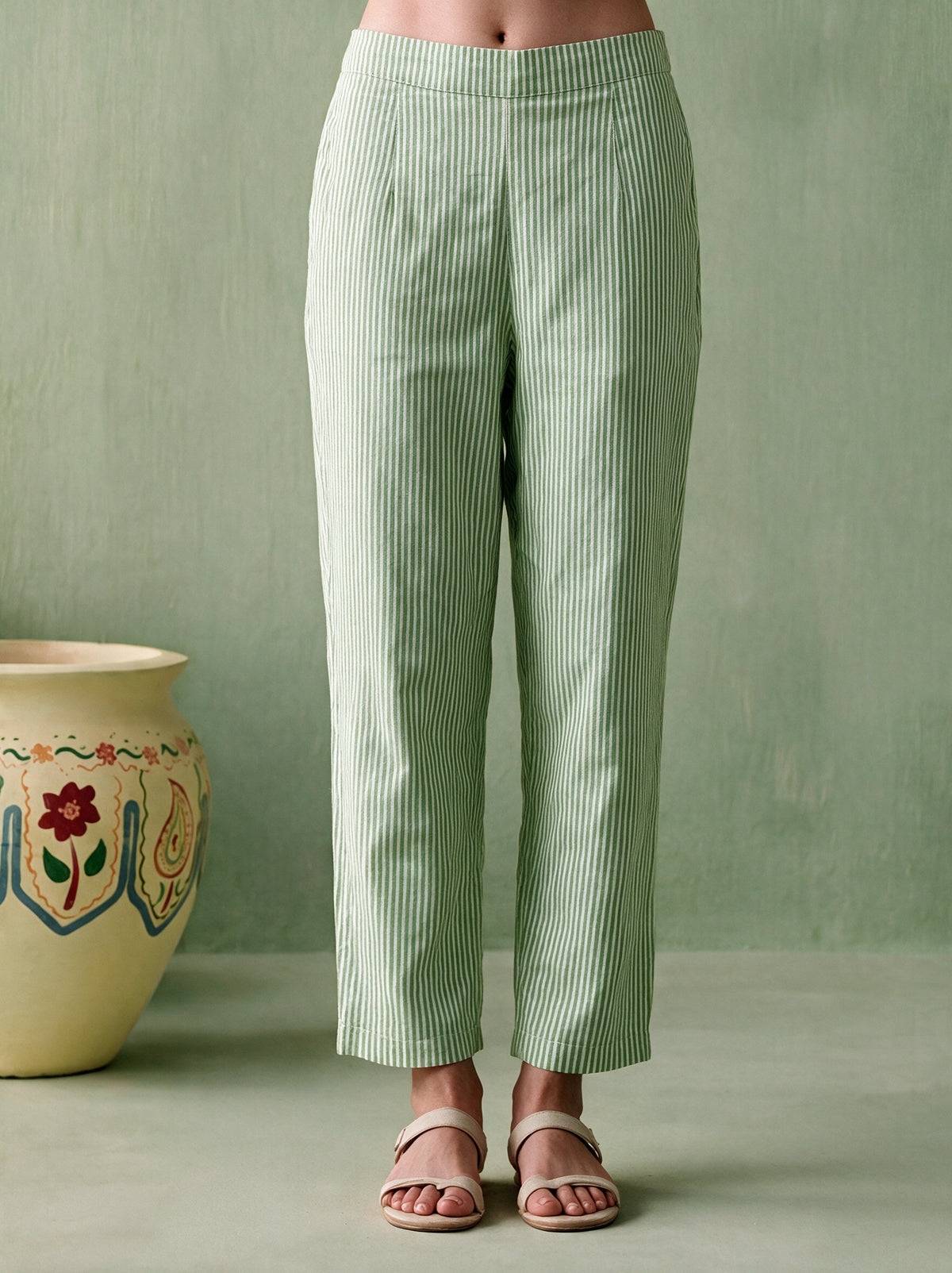 Juniper Women Light Green Shirt & Pant
