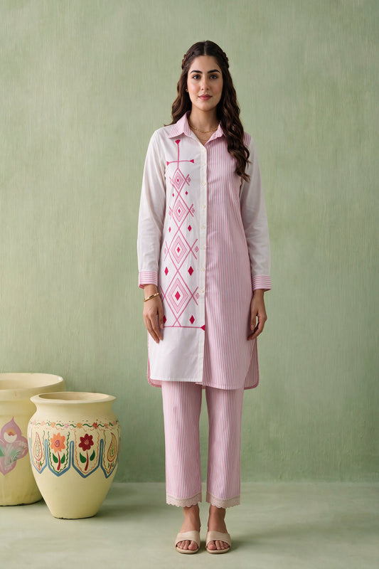 Juniper Women Pink Shirt & Pant