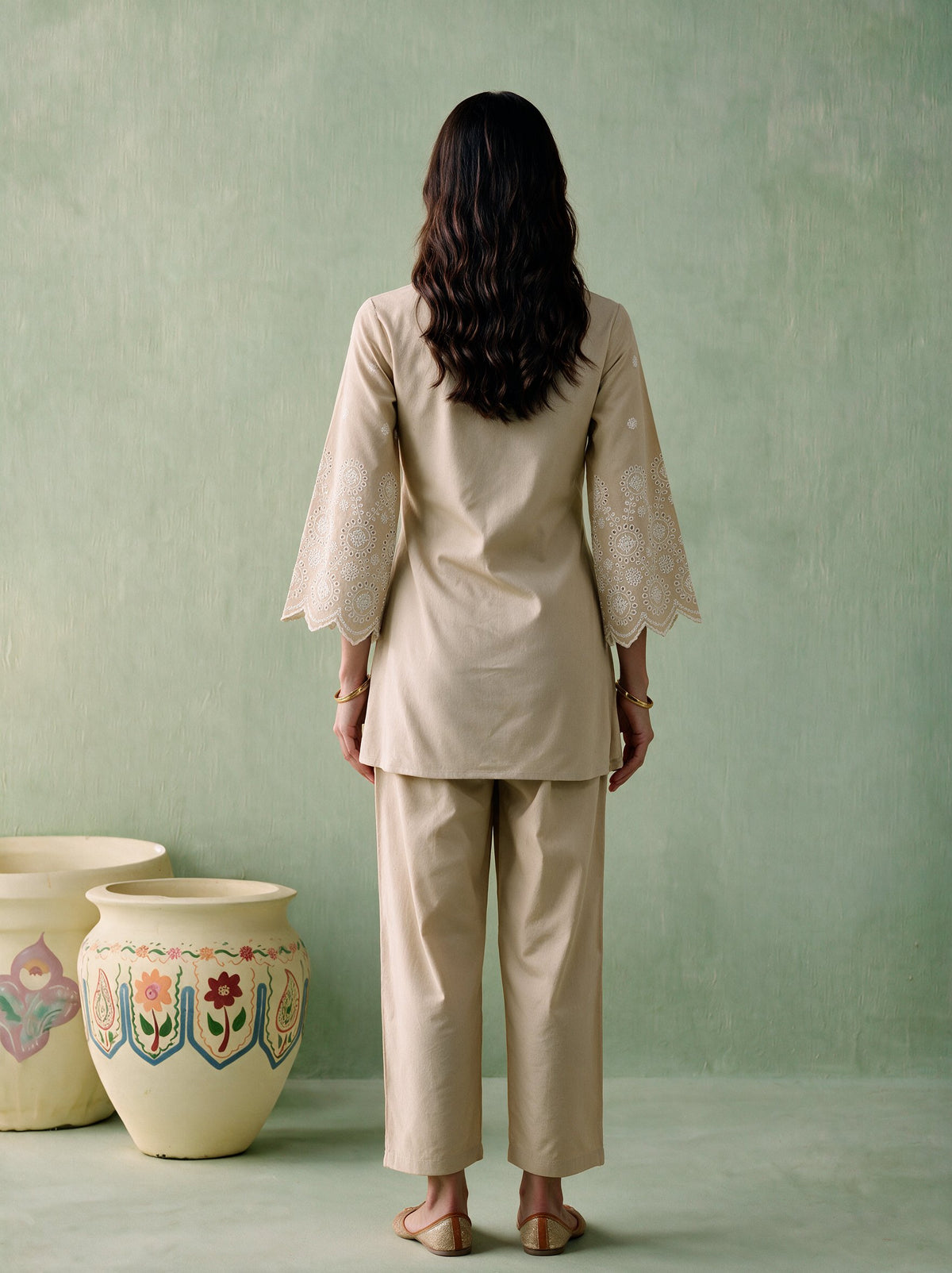 Juniper Women Camel Shirt & Pant