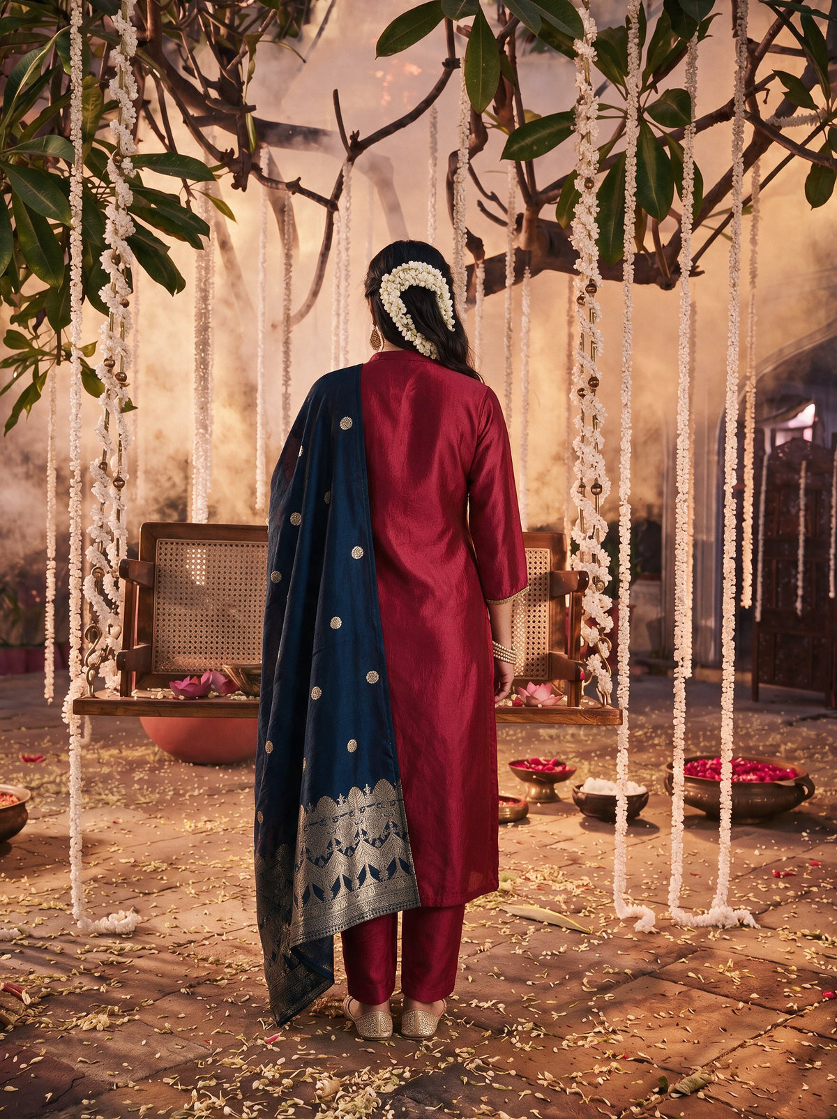 Juniper Women Cheery Kurta Pant & Dupatta