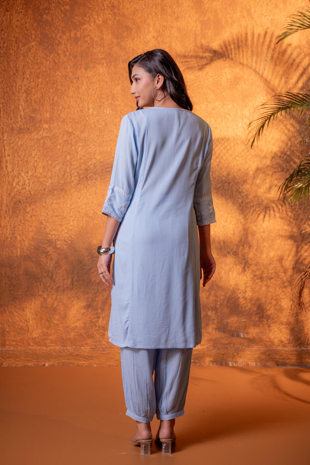 Noor Viscose Straight Kurta Set